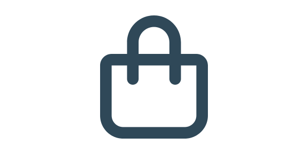 Shopping bag icon