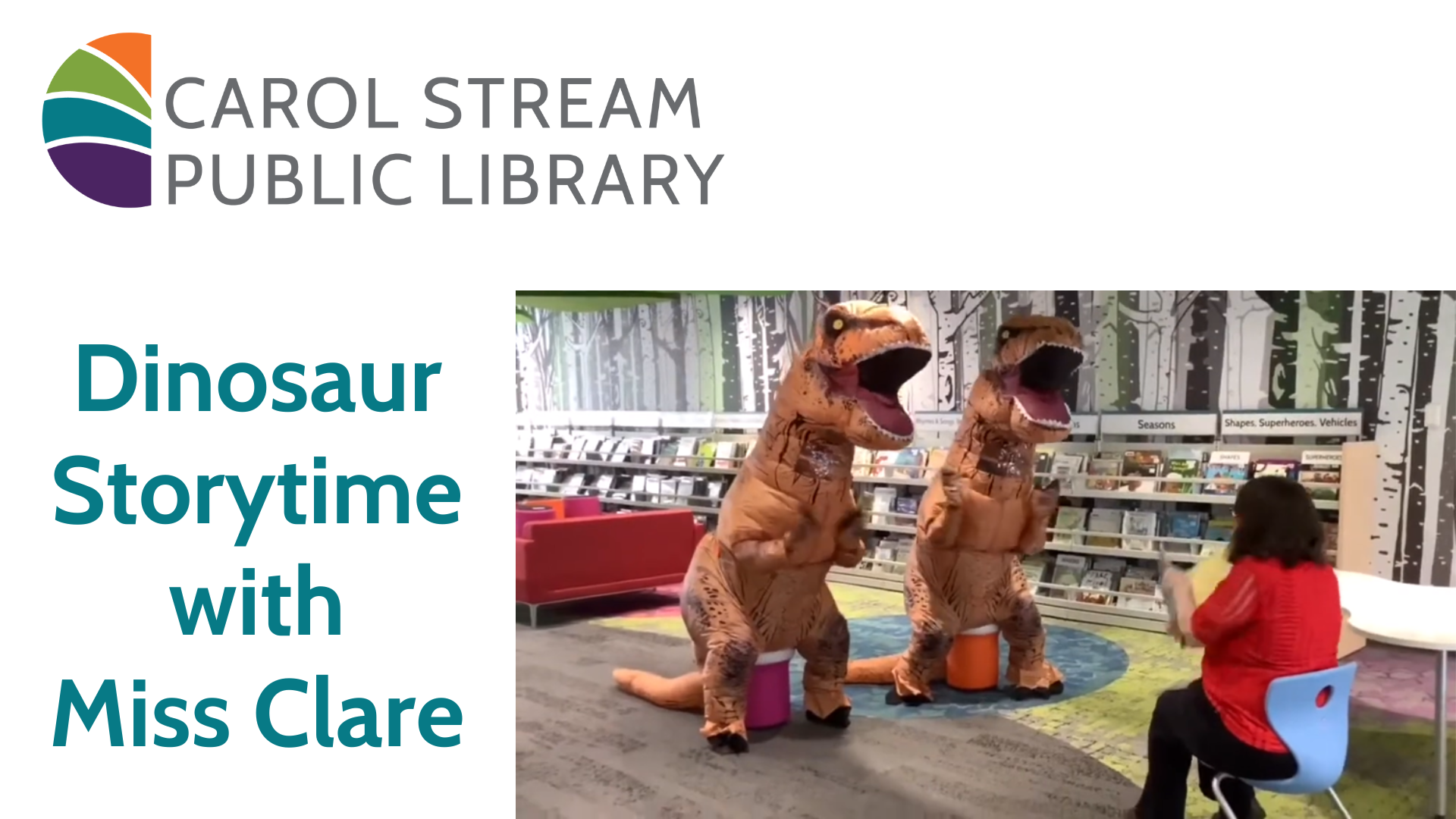 Dinosaur Storytime with Miss Claire