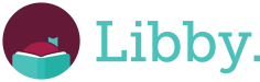 Libby reader-book badge logo