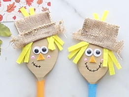 Two Scarecrow Pencil Toppers