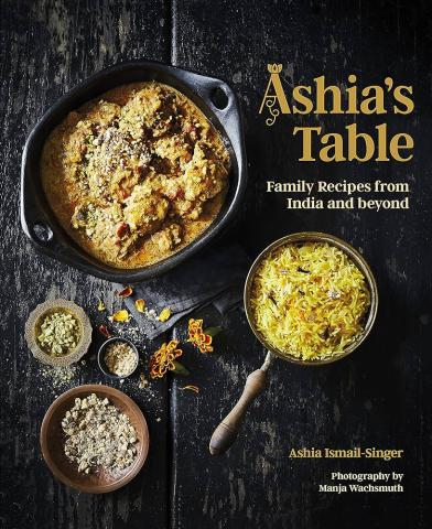 Front Cover of Cookbook Ashia's Table