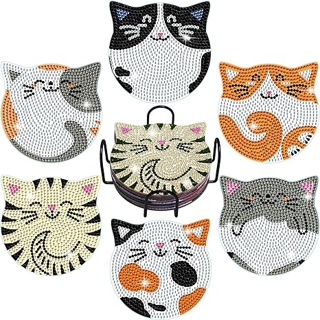 Cat coasters!