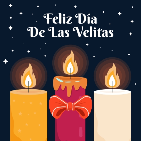 Feliz día de las velitas