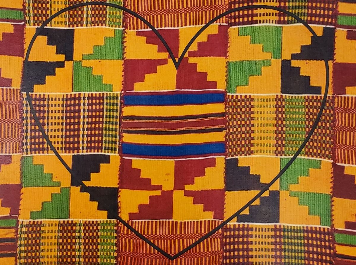 Kente heart