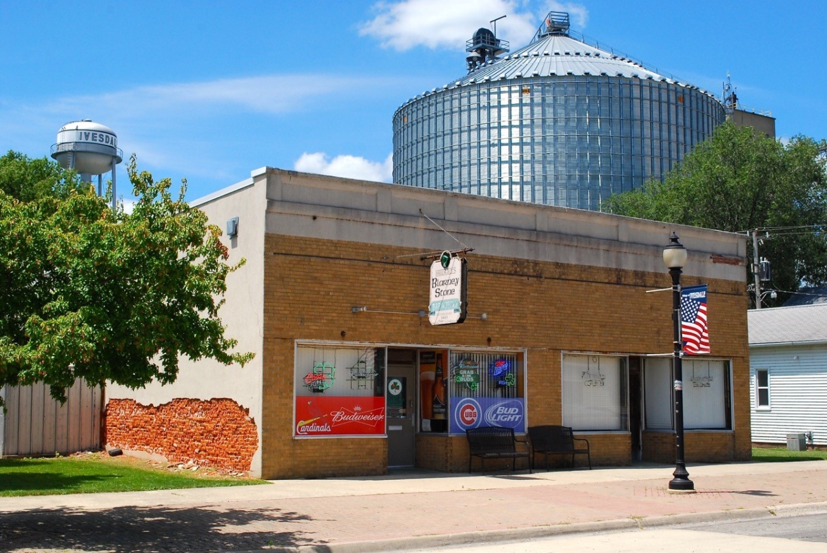 The Blarney Stone in Ivesdale, Illinois